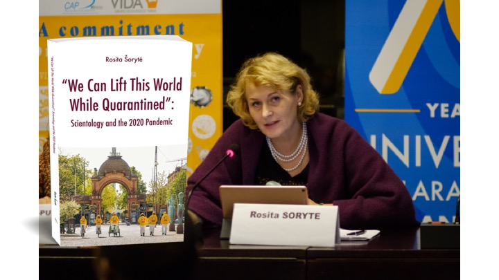 Expert Rosita Šorytė launches new book on Scientology and the 2020 pandemic
