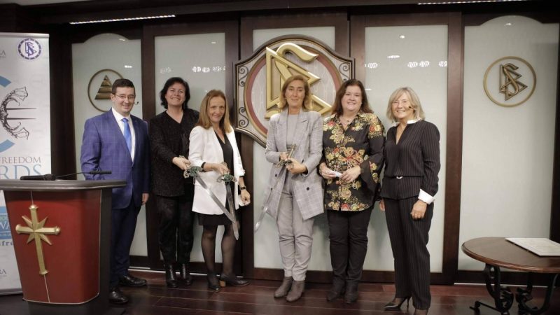 Religious Freedom Awards 2021 honors three women in the field of state-church law in Spain