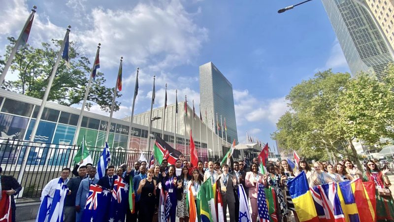 Scientology and Human Rights at the UN, raising up the next generation of world changers for peace, at 17th Youth Summit