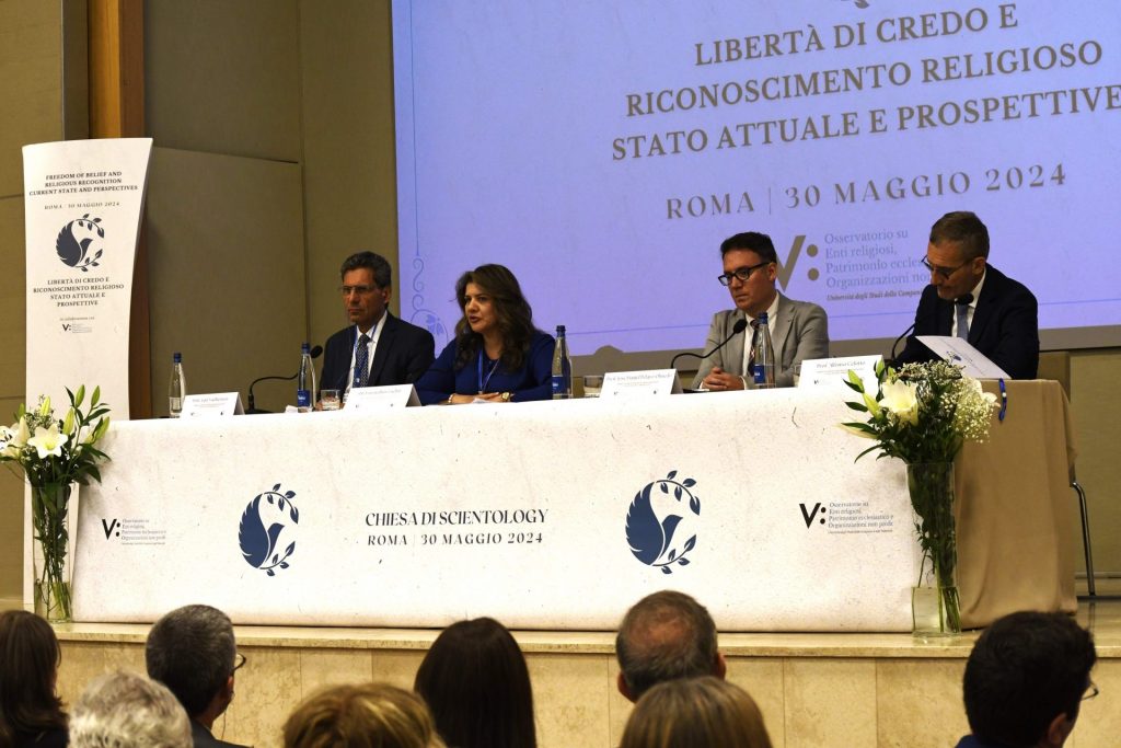 La conférence sur la liberté de religion ou de conviction organisée par l’Église de Scientology de Rome propose des solutions pour renforcer ce droit au niveau international